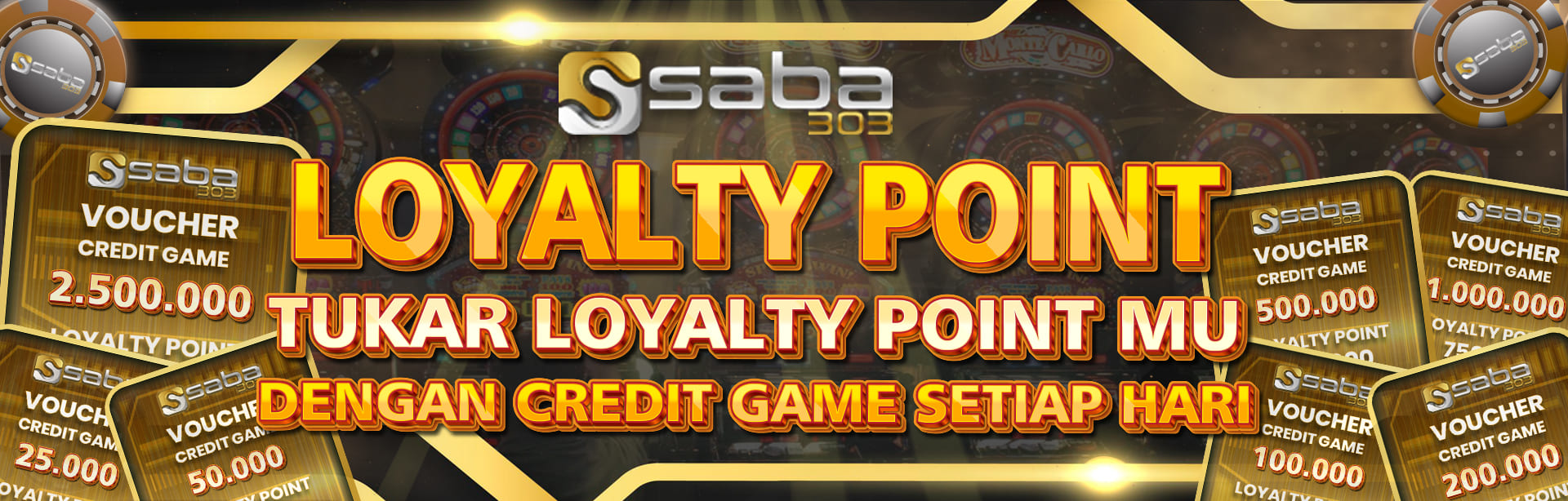 EXCLUSIVE LOYALTY POINT SABA303